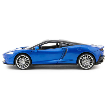 McLaren GT Diecast Model Car blue - 1:24 Scale-Welly-Diecast Model Centre