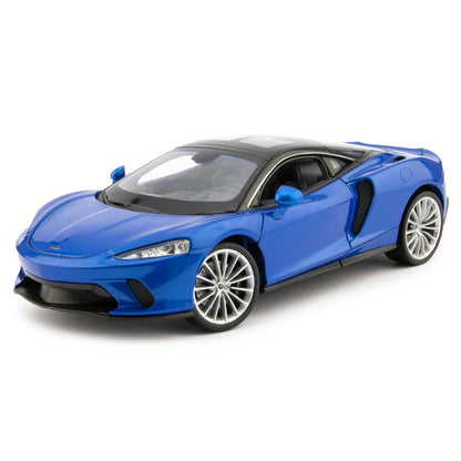 McLaren GT Diecast Model Car blue - 1:24 Scale-Welly-Diecast Model Centre