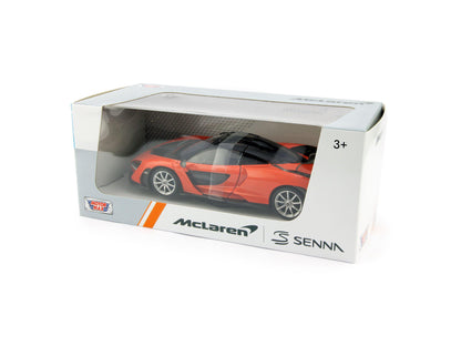 McLaren Senna Diecast Toy Car orange - 1:24 Scale-Motormax-Diecast Model Centre