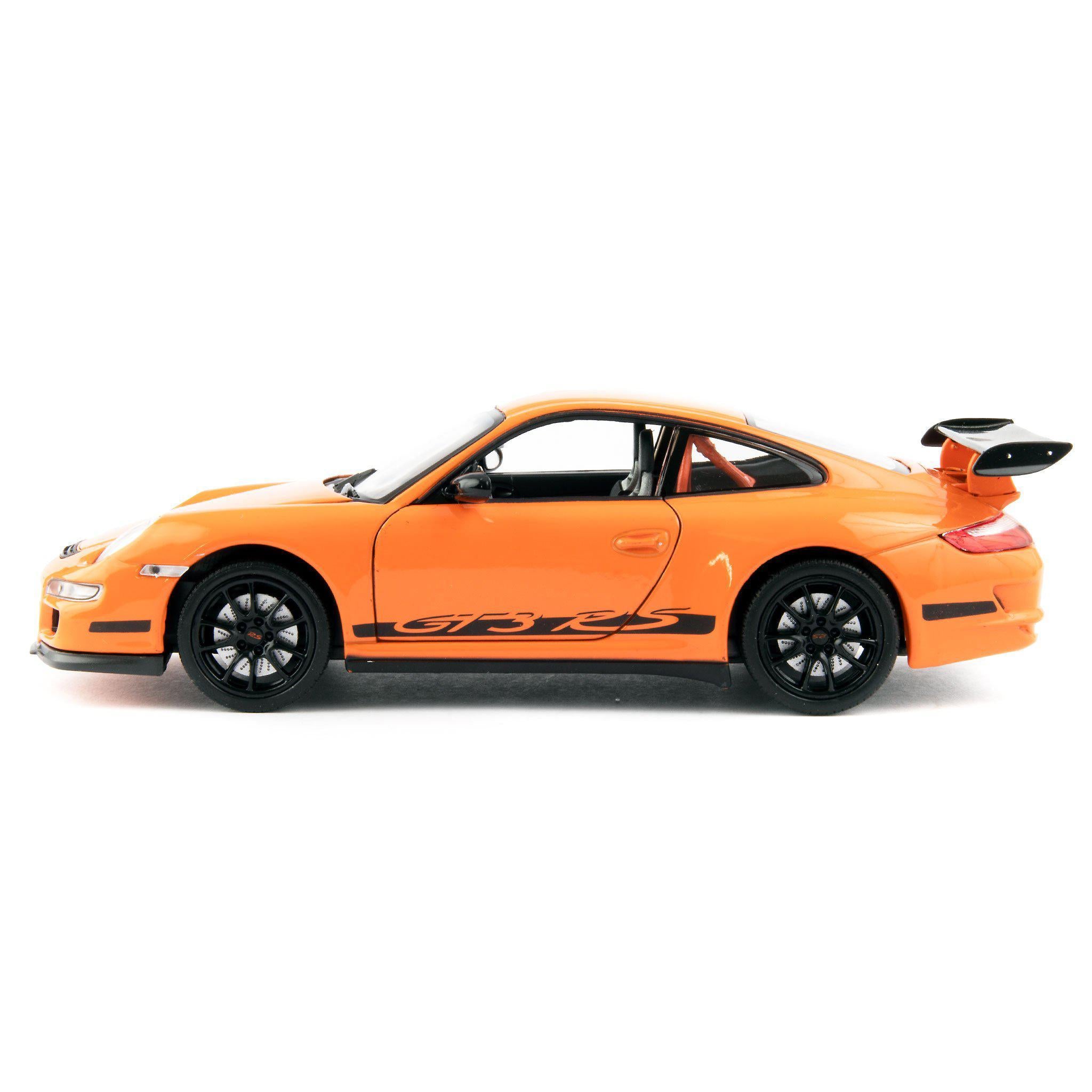 Porsche 911 GT3 RS Diecast Model Car orange - 1:24 Scale-Welly-Diecast Model Centre