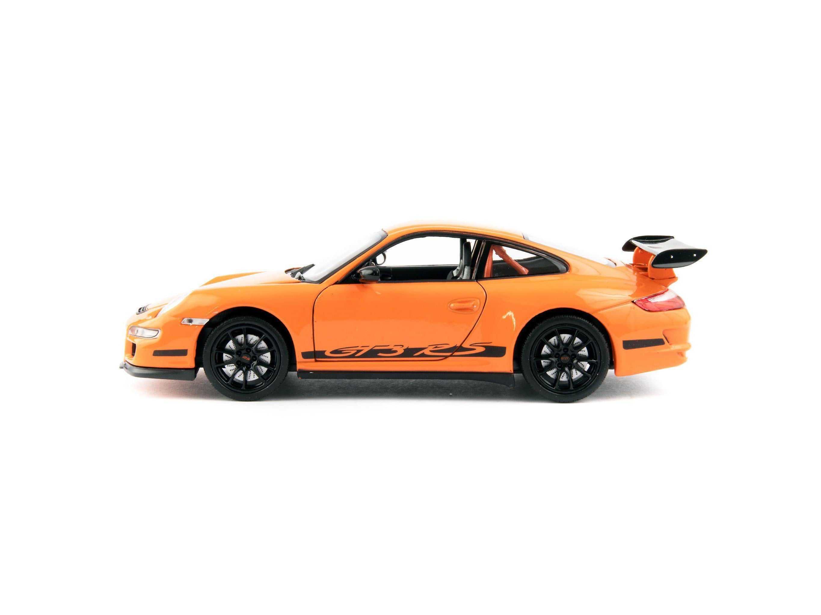 Porsche 911 GT3 RS Diecast Model Car orange - 1:24 Scale-Welly-Diecast Model Centre