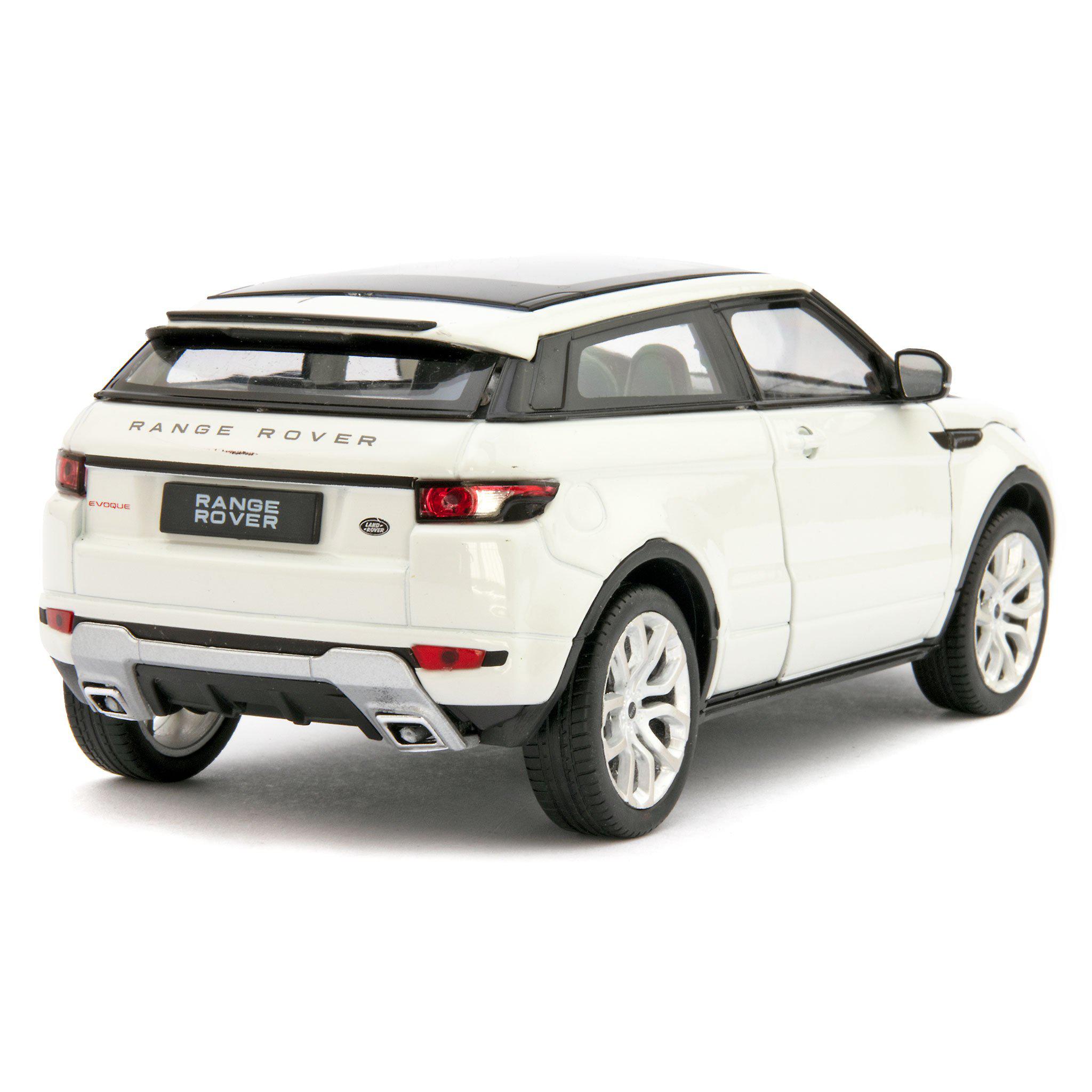 Range Rover Evoque Diecast Model Car white - 1:24 Scale-Welly-Diecast Model Centre