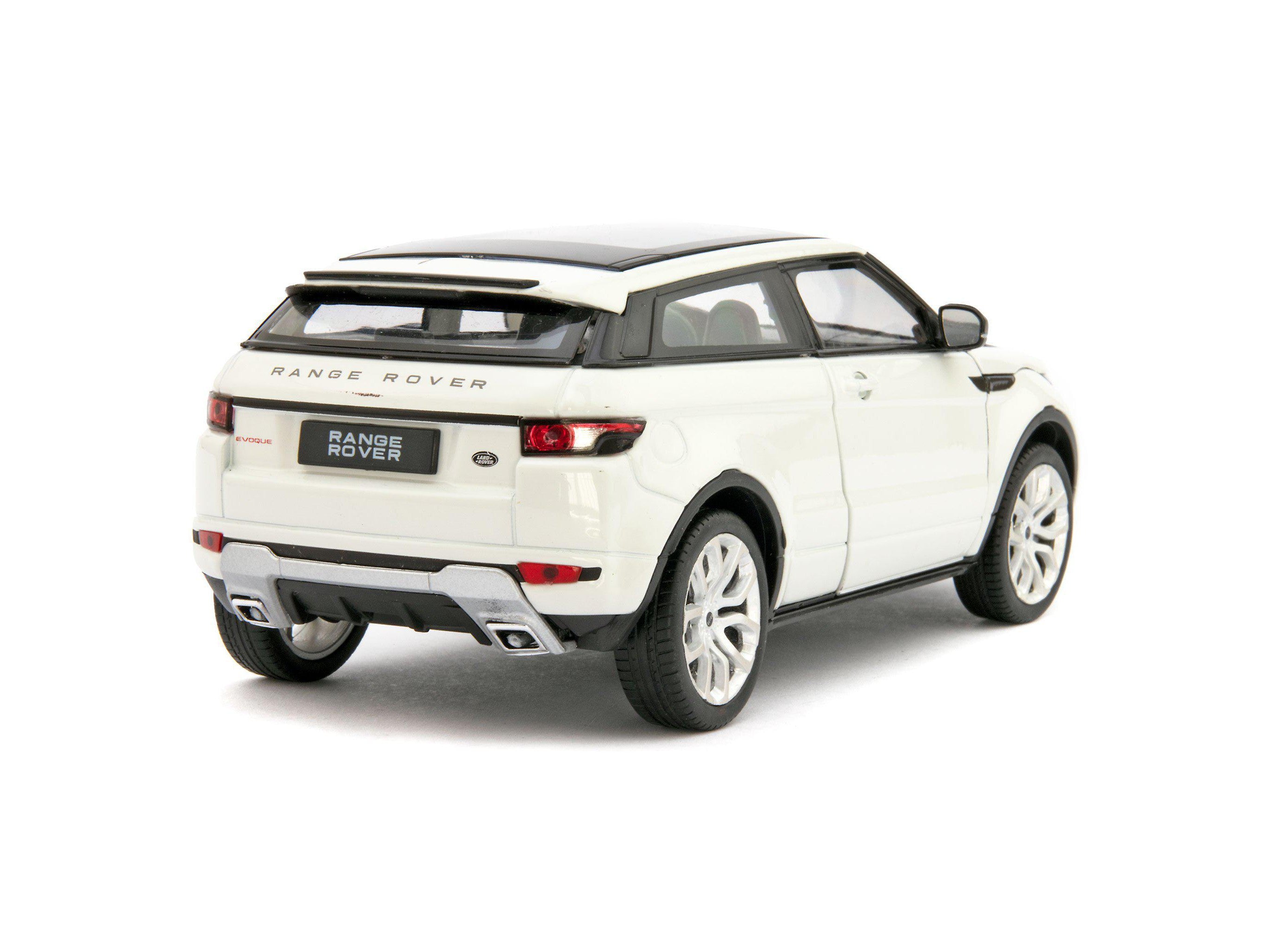 Range Rover Evoque Diecast Model Car white - 1:24 Scale-Welly-Diecast Model Centre