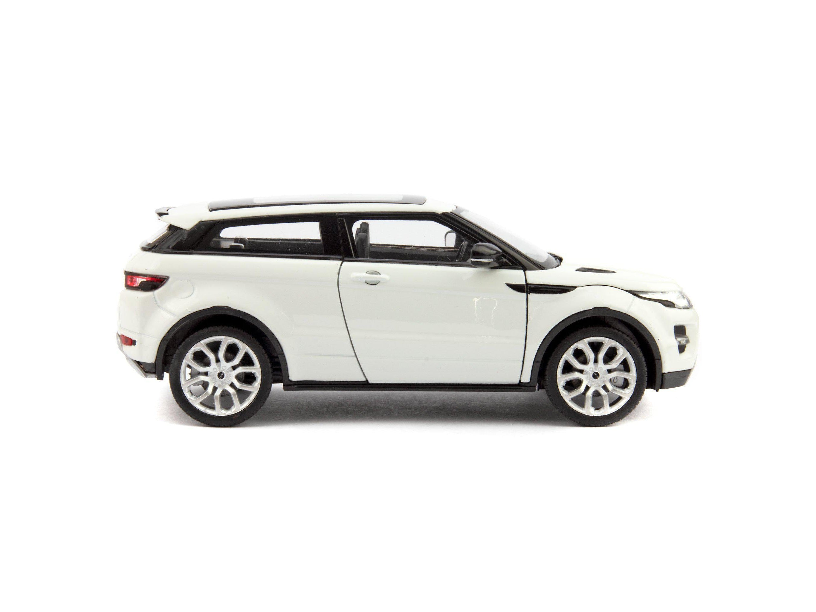 Range Rover Evoque Diecast Model Car white - 1:24 Scale-Welly-Diecast Model Centre