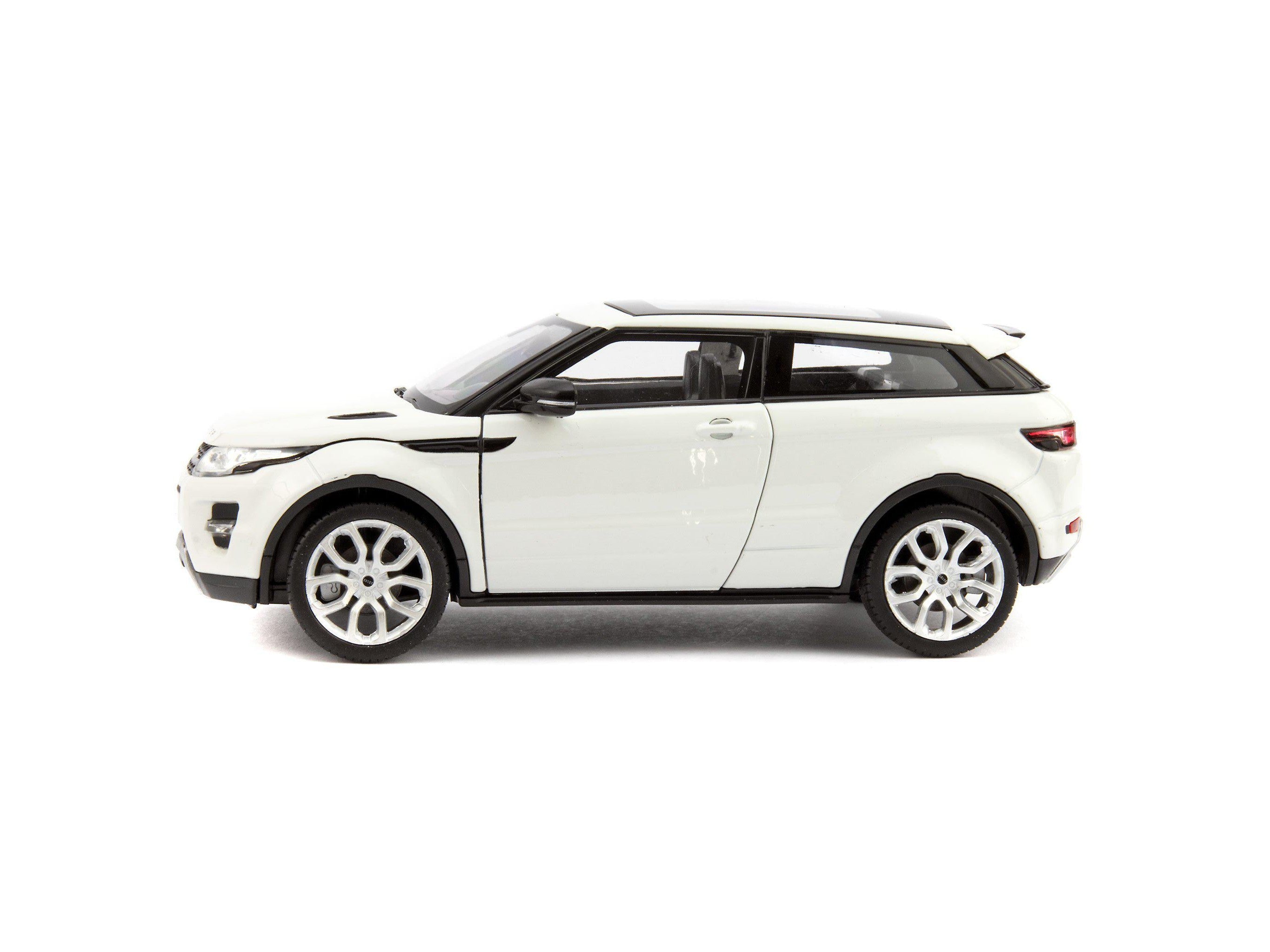 Range Rover Evoque Diecast Model Car white - 1:24 Scale-Welly-Diecast Model Centre