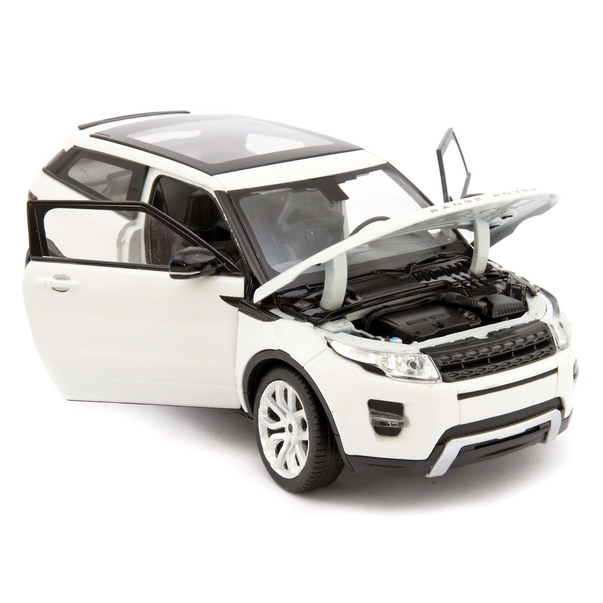 Range Rover Evoque Diecast Model Car white - 1:24 Scale-Welly-Diecast Model Centre