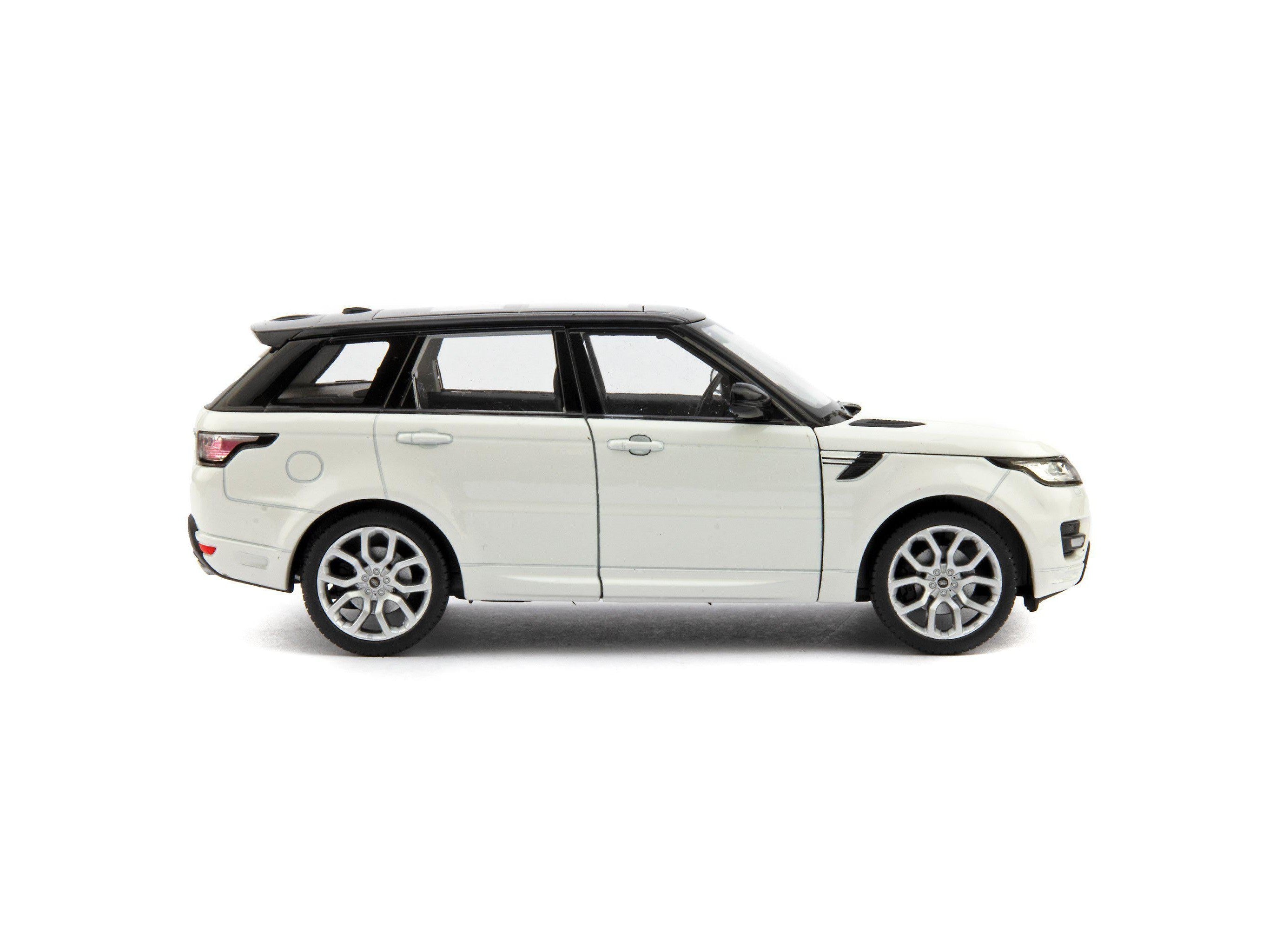 Range Rover Sport white - 1:24 Scale Diecast Model Car