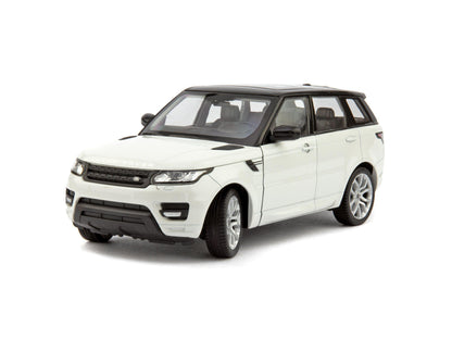 Range Rover Sport Diecast Model Car white - 1:24 Scale-Welly-Diecast Model Centre