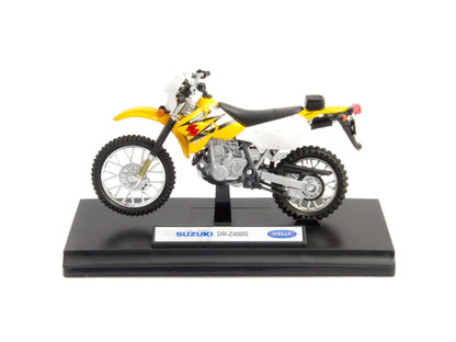 Suzuki DR-Z400S Diecast Model Motorcycle - 1:18 Scale-Welly-Diecast Model Centre