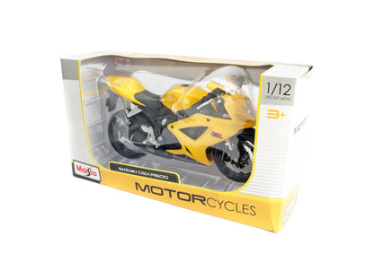 Suzuki GSX-R600 Diecast Model Motorcycle - 1:12 Scale-Maisto-Diecast Model Centre