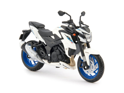 Suzuki GSX-S750 ABS Diecast Model Motorcycle white - 1:18 scale-Maisto-Diecast Model Centre