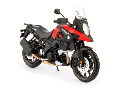 Suzuki V-Strom 1000 Diecast Model Motorcycle red - 1:12 Scale-Maisto-Diecast Model Centre