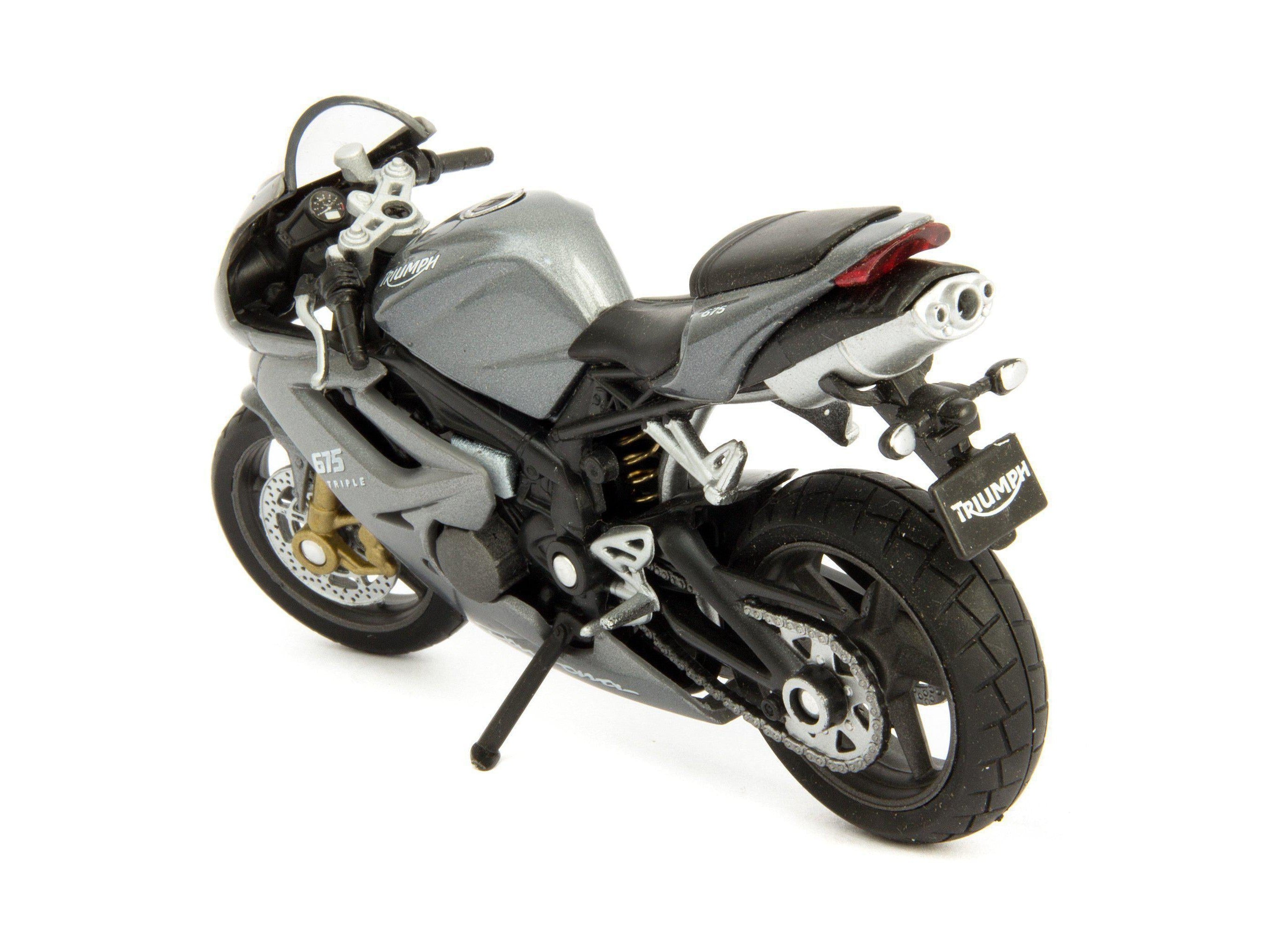 Triumph Daytona 675 Diecast Model Motorcycle - 1:18 Scale-Welly-Diecast Model Centre