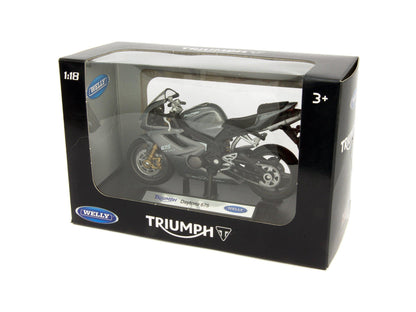 Triumph Daytona 675 Diecast Model Motorcycle - 1:18 Scale-Welly-Diecast Model Centre