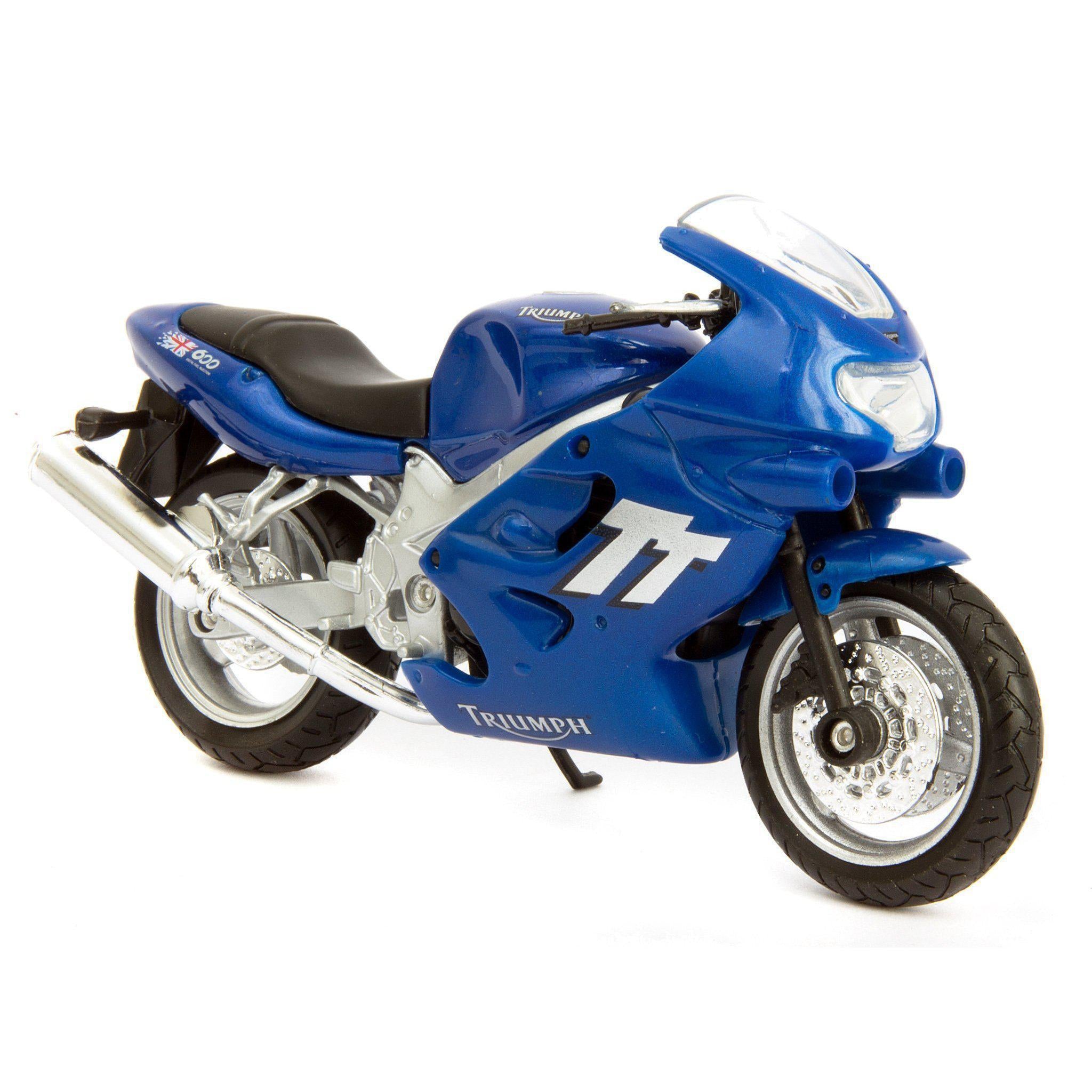 Triumph TT600 Diecast Model Motorcycle 2002 - 1:18 Scale-Welly-Diecast Model Centre