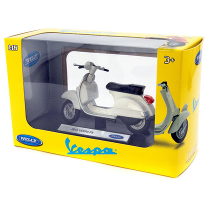 Vespa PX Diecast Model Scooter 2016 white - 1:18 Scale-Welly-Diecast Model Centre