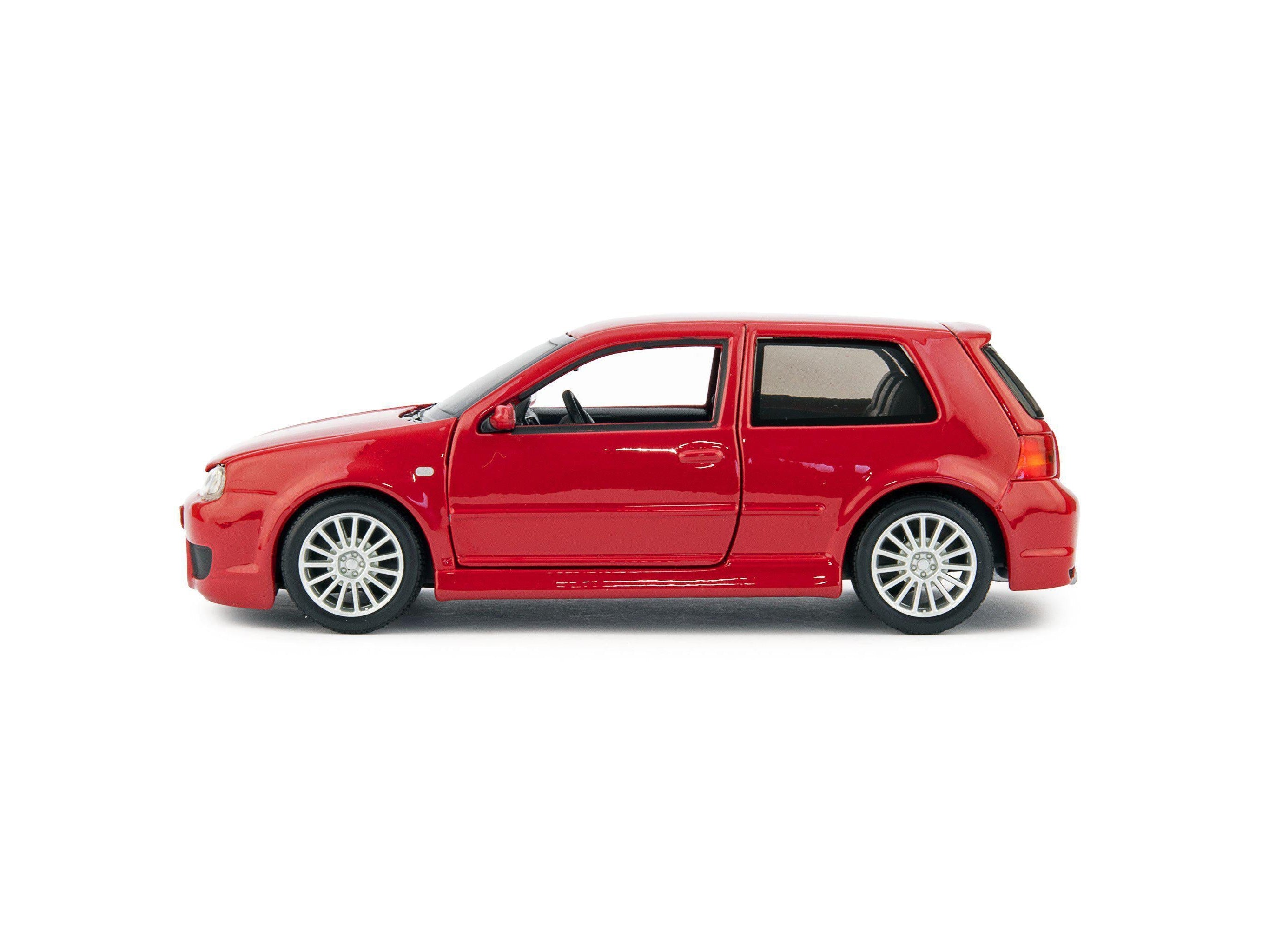 Volkswagen Golf R32 Diecast Model Car red - 1:24 Scale-Maisto-Diecast Model Centre