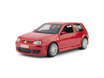 Volkswagen Golf R32 Diecast Model Car red - 1:24 Scale-Maisto-Diecast Model Centre