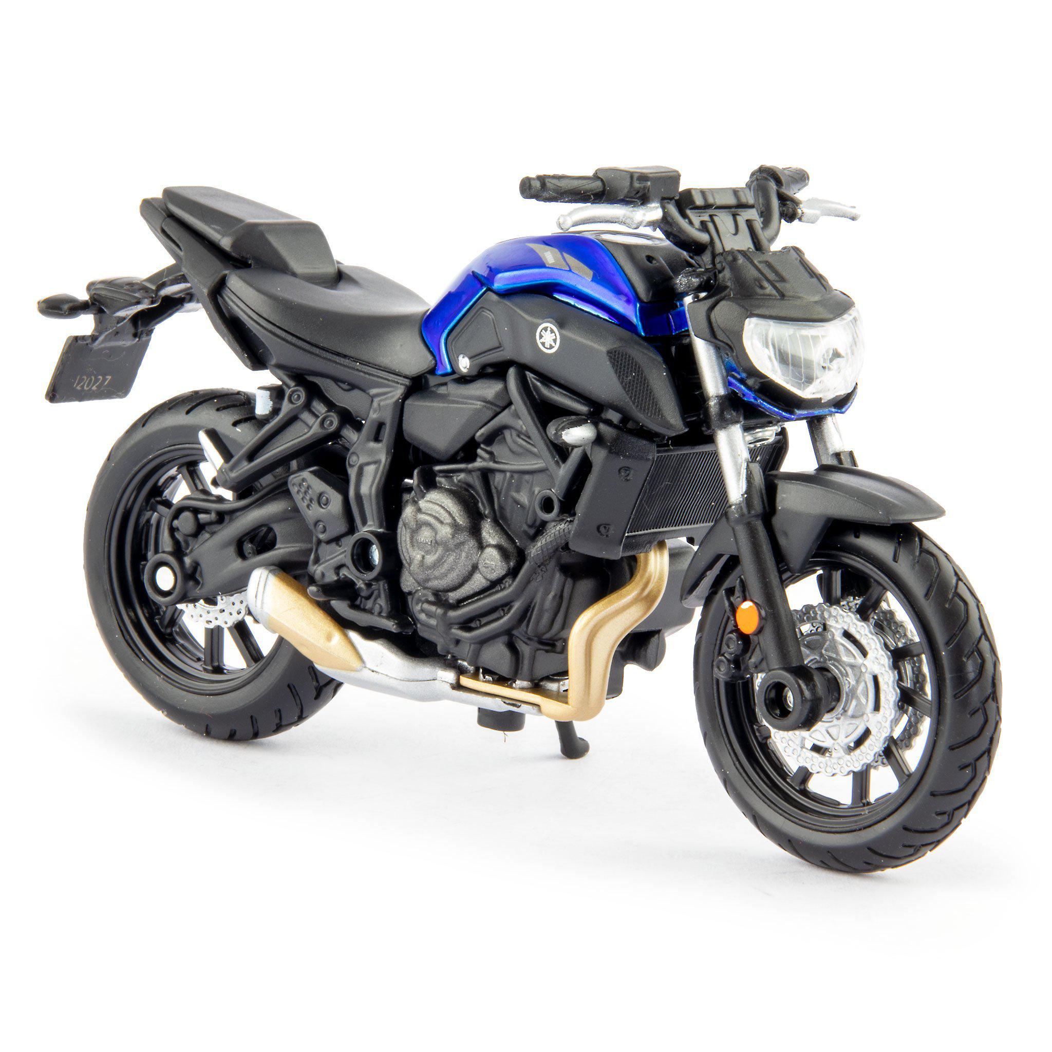 Replica moto miniature Yamaha R1 2016 1/12° NewRay Blue