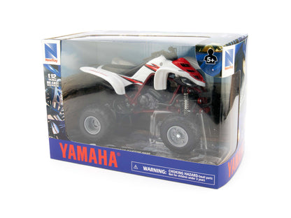 Yamaha Raptor 660R Diecast Model Quad Bike white - 1:12 Scale-NewRay-Diecast Model Centre